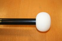 Mallets bassdrum 3150 alum. steel