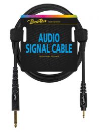 Audiokabel Boston 3,5 mm naar 6,3 mm jack 6 m mono