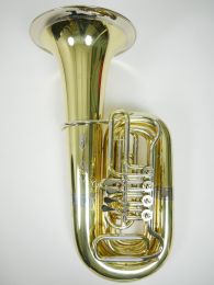 Bes Bas Miraphone 86 4 Cilinders in Yellow brass zo goed als nieuw